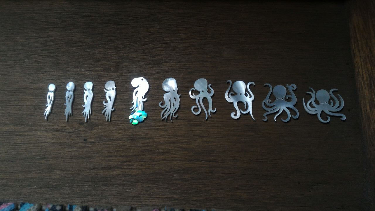 Baixo Octopus – Construção