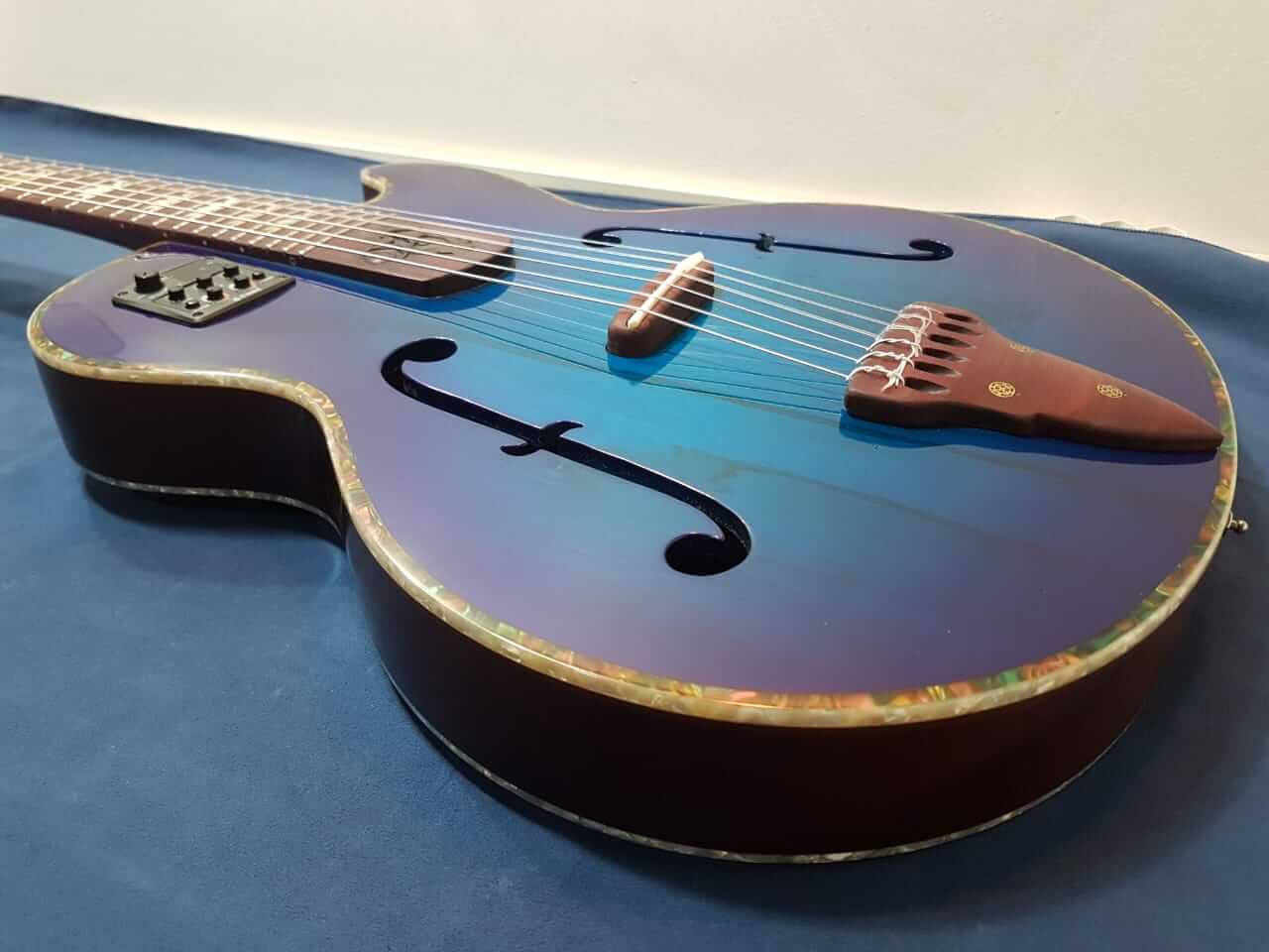 Violão Templo de Lótus – Construção