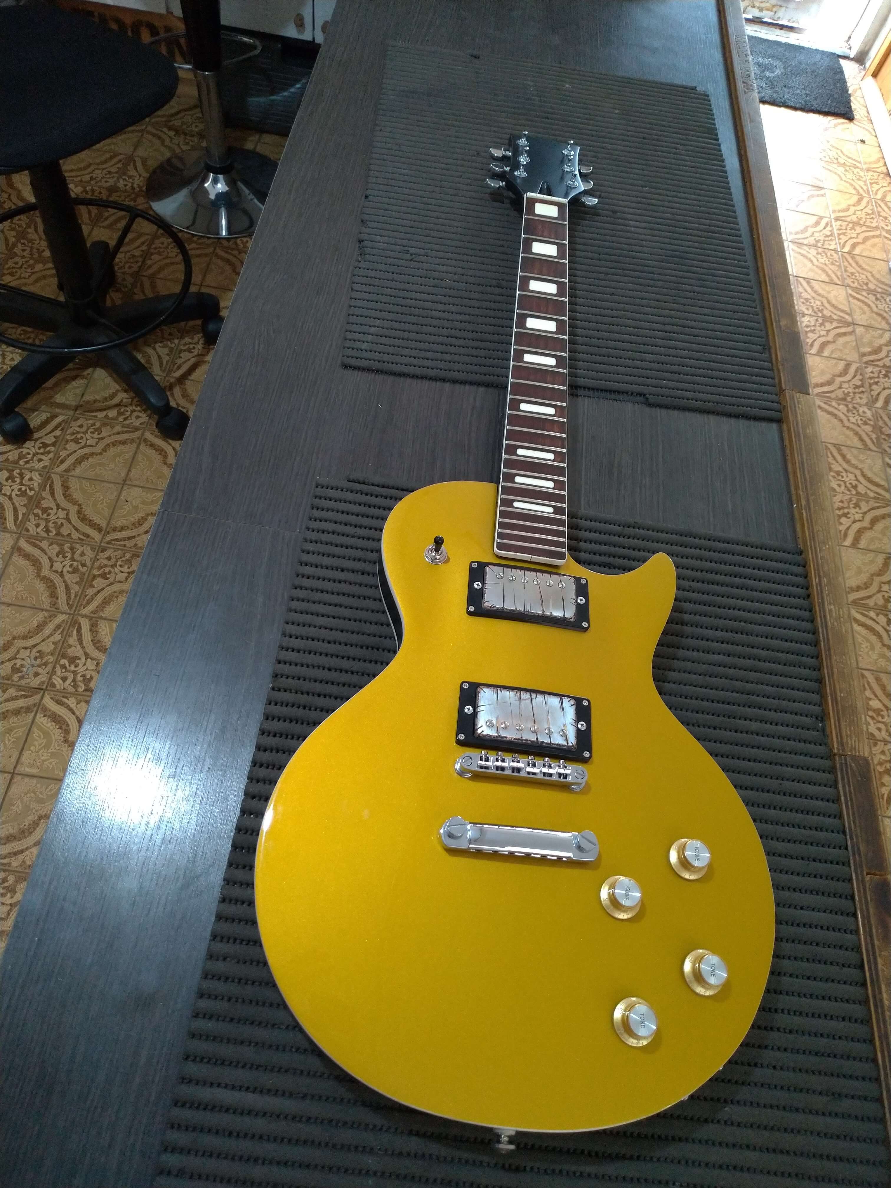 Guitarra Golden Les Paul – Restauração