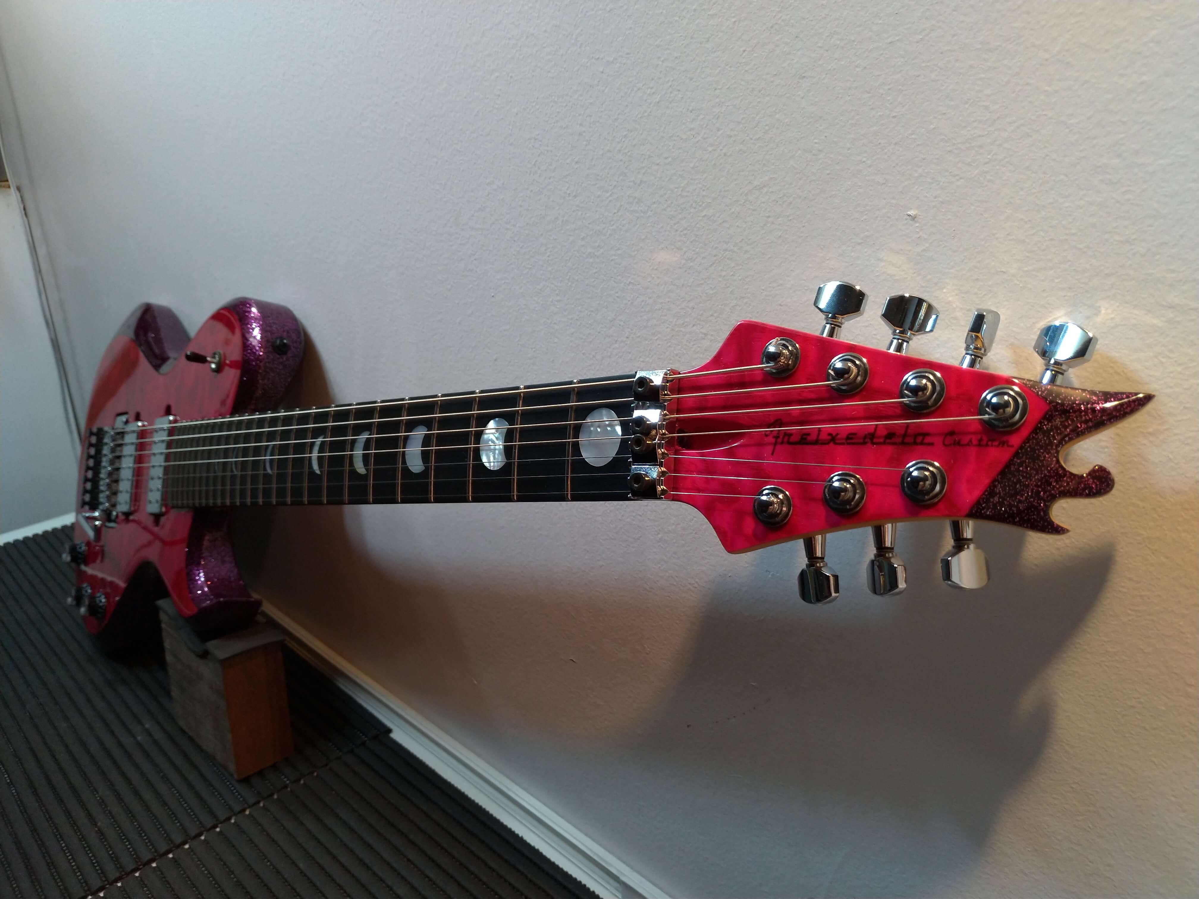 Guitarra Calisto – Construção